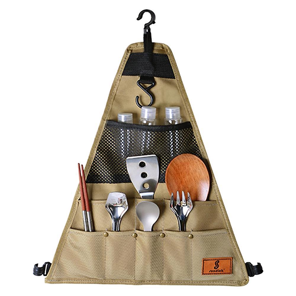 Mehrzweck-aufbewahrungstasche Für Outdoor-camping, Mehrere Fächer, Organizer Typ 1
