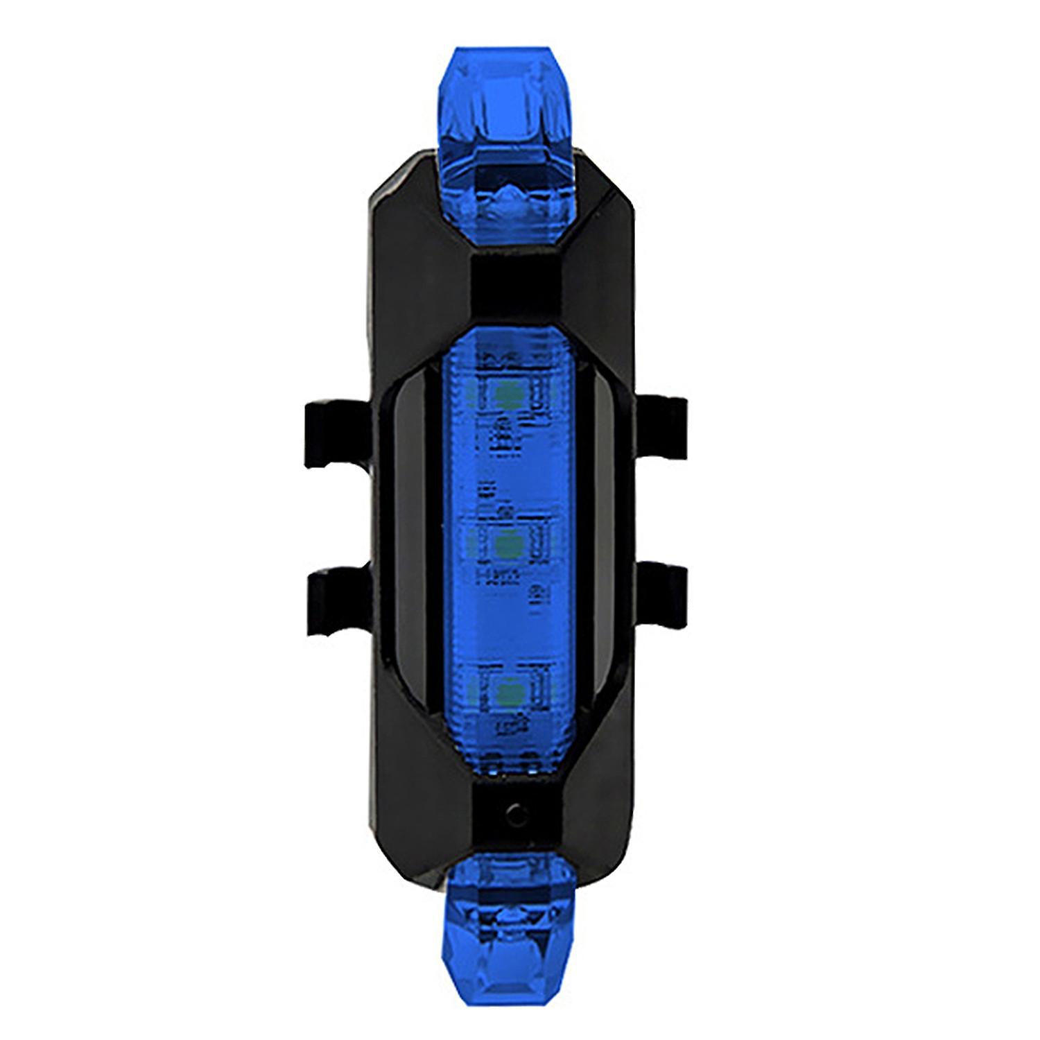Wiederaufladbares Fahrradrücklicht Per Usb, Led-fahrradlicht Mit 4 Leuchtmodi, Eingebauter 160-mah-akku
