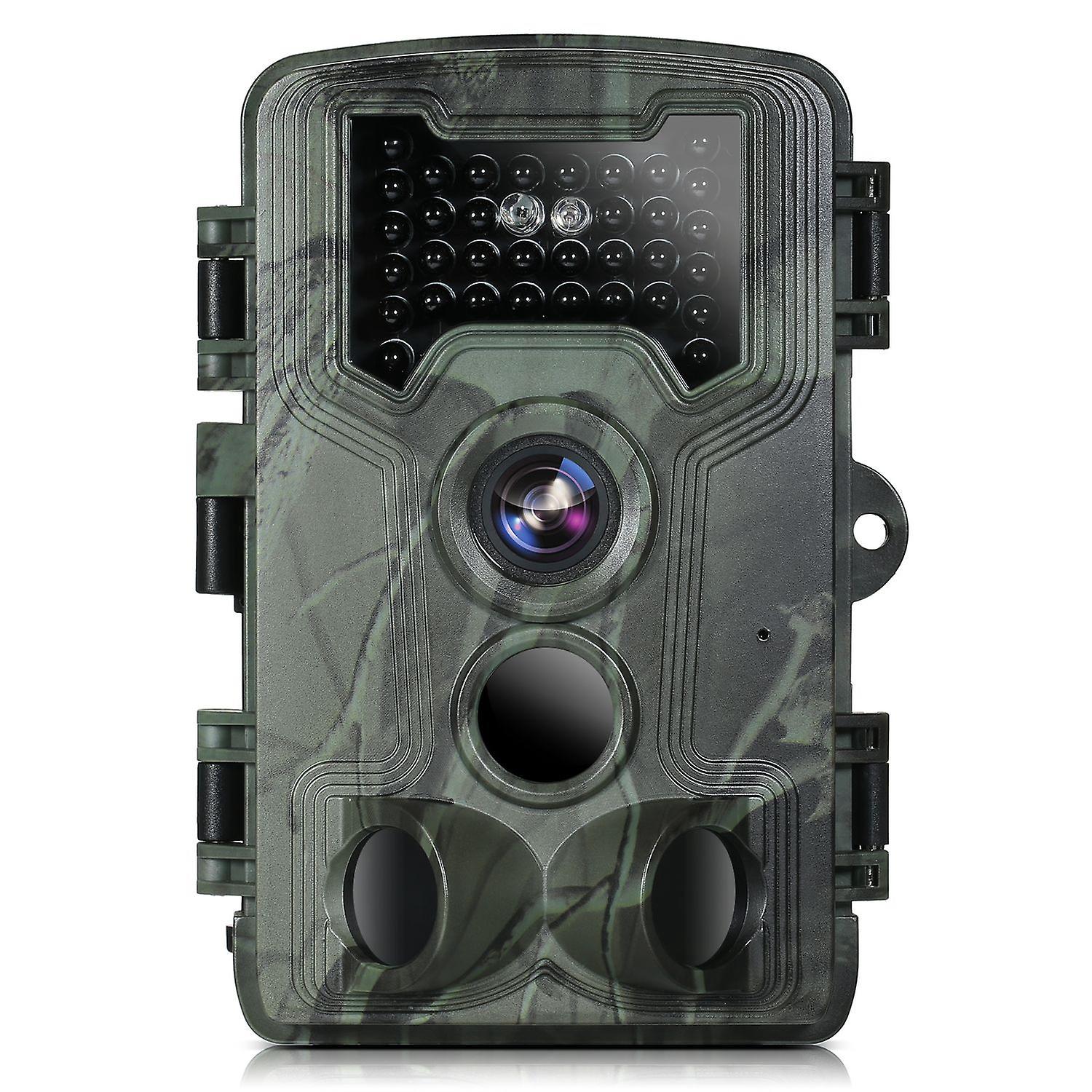 36-mp-wildkamera (1080p), Nachtsicht, 3 Pir-sensoren, Bewegungserkennung, Ip66 Wasserdicht