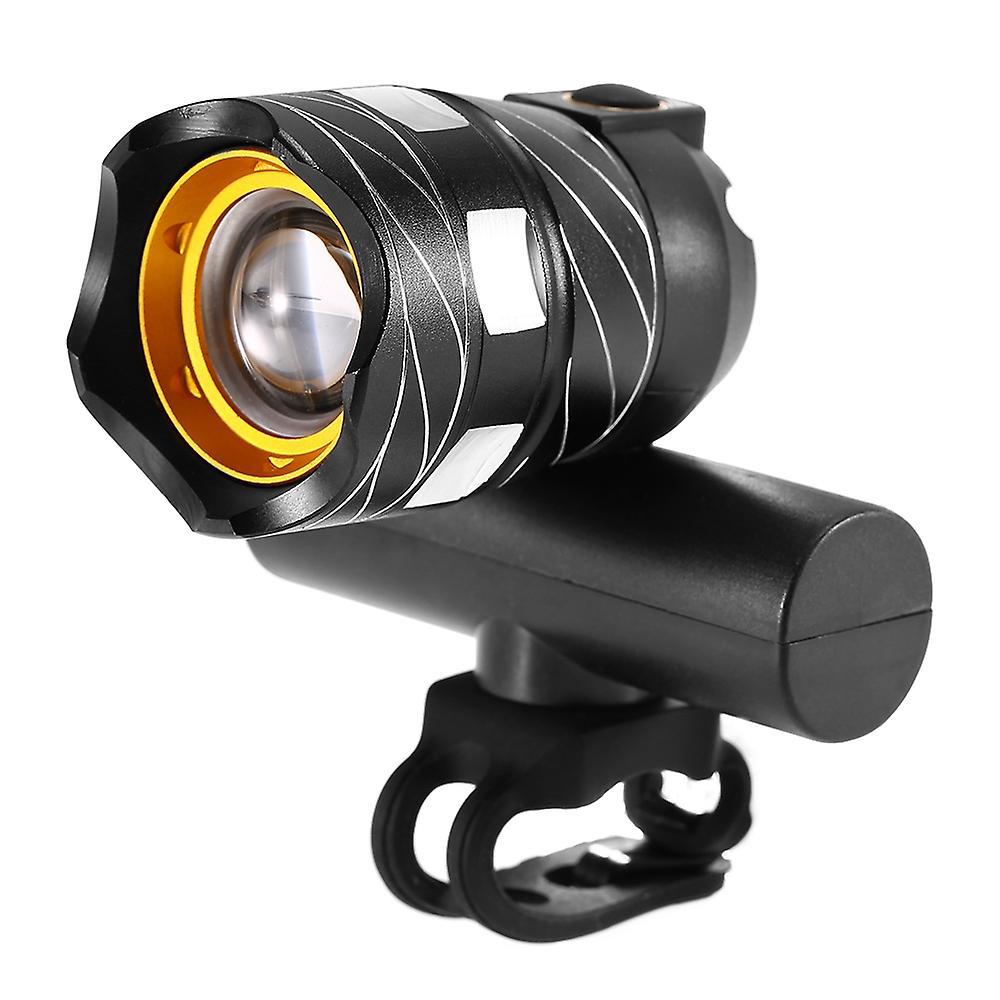 Wiederaufladbares Usb-fahrradfrontlicht, Heller Led-scheinwerfer Für Mountainbiken, Radfahren, Mountainbiken, Höhenverstellbar.