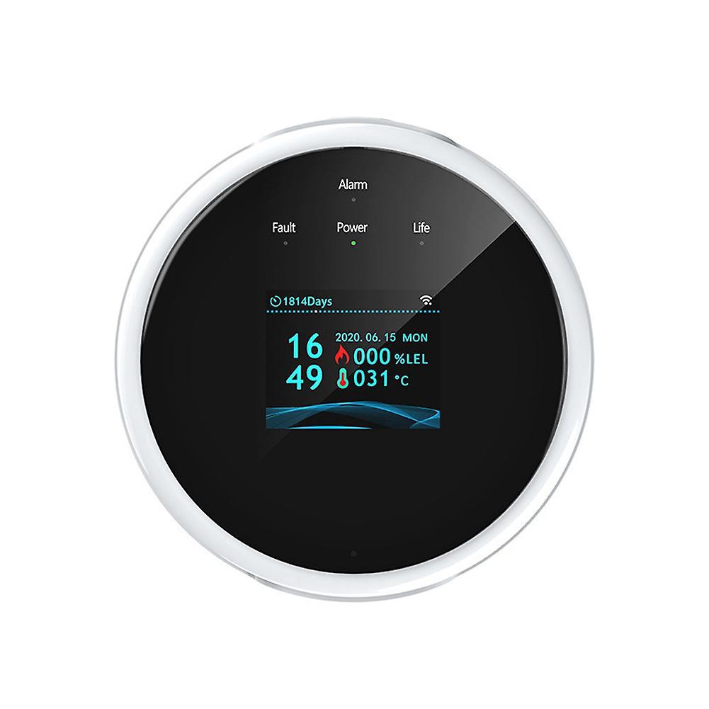 Tuya Wlan-erdgasdetektor, Intelligenter Gaswarnmelder Für Brennbare Gase Im Haushalt, Gaslecksensor