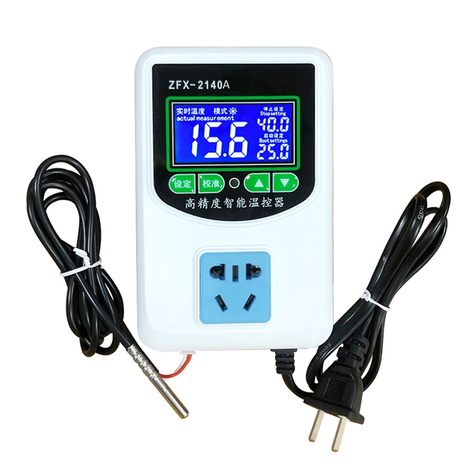 Zfx-w2140a Hochpräziser Intelligenter Digitaler Temperaturregler Mit Ntc-sensor Für Heizung Und Kühlung