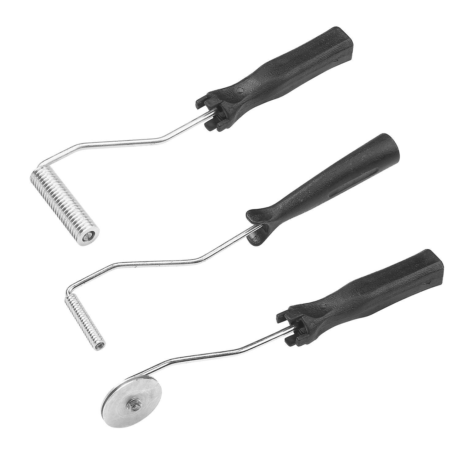 3-teiliges Fiberglas-walzenwerkzeugset, Blasenrakel Zum Laminieren Und Lackieren, Formensatz.