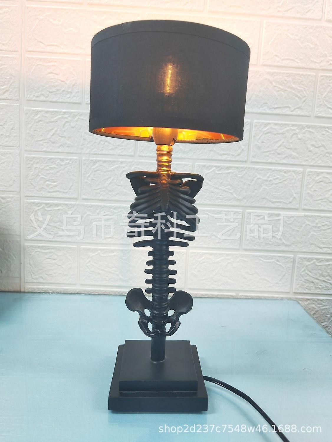 Skelett-tischlampe Für Halloween, Gotisch-klassisch, Dekorativ Für Zuhause