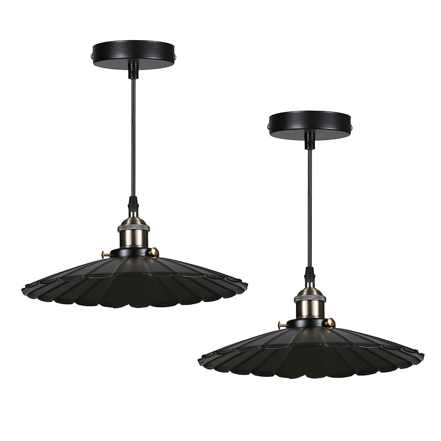 Tomshine Retro-kronleuchter, Vintage-pendelleuchte Mit Lampenschirm