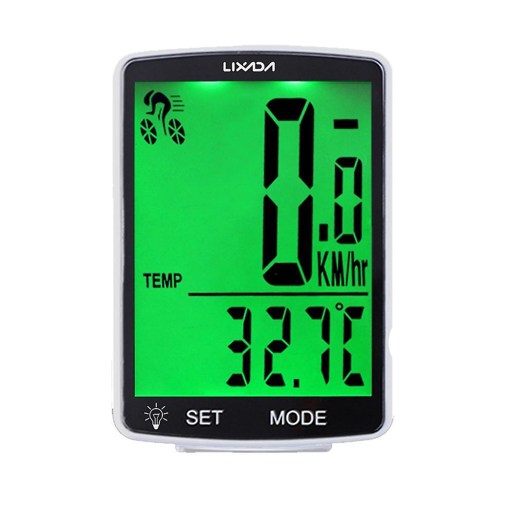 Lixada Kabelloser Fahrradcomputer, Multifunktionaler Lcd-bildschirm, Mountainbike-fahrradcomputer, Geschwindigkeitsanzeige