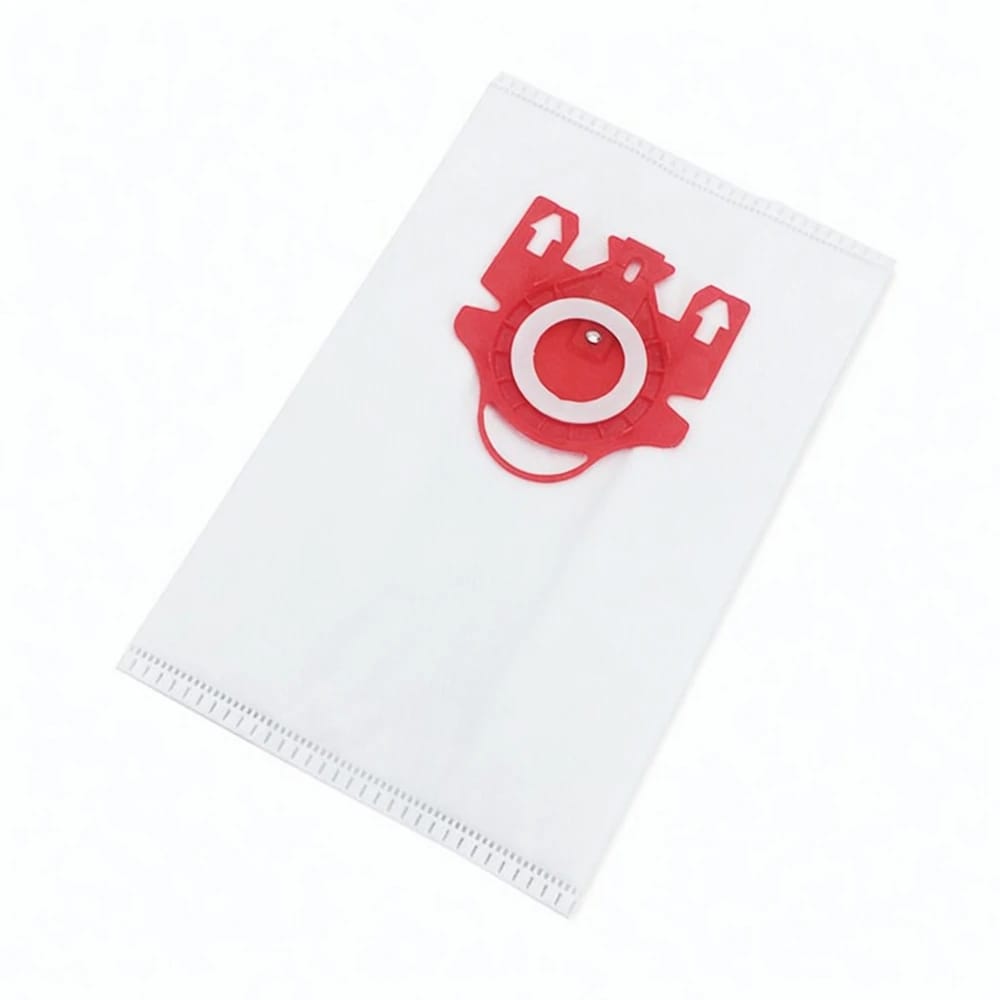 Kompatible Miele Gn 3d Staubsaugerbeutel, 4er-pack Mit Filter Und Filterschaum – Hocheffiziente Vlies-filterbeutel Für Staubsauger, Roter Anschluss