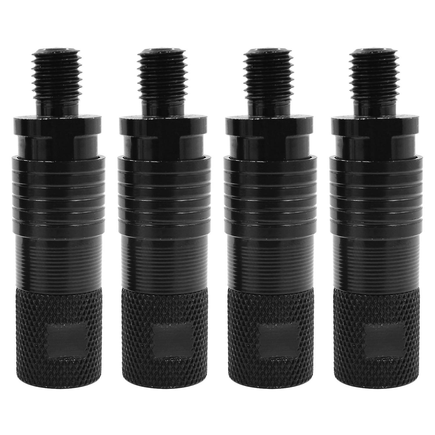 Set Mit 4 Schnellverbindern Mit Bissanzeiger Für Angelruten Und Uferbefestigung.