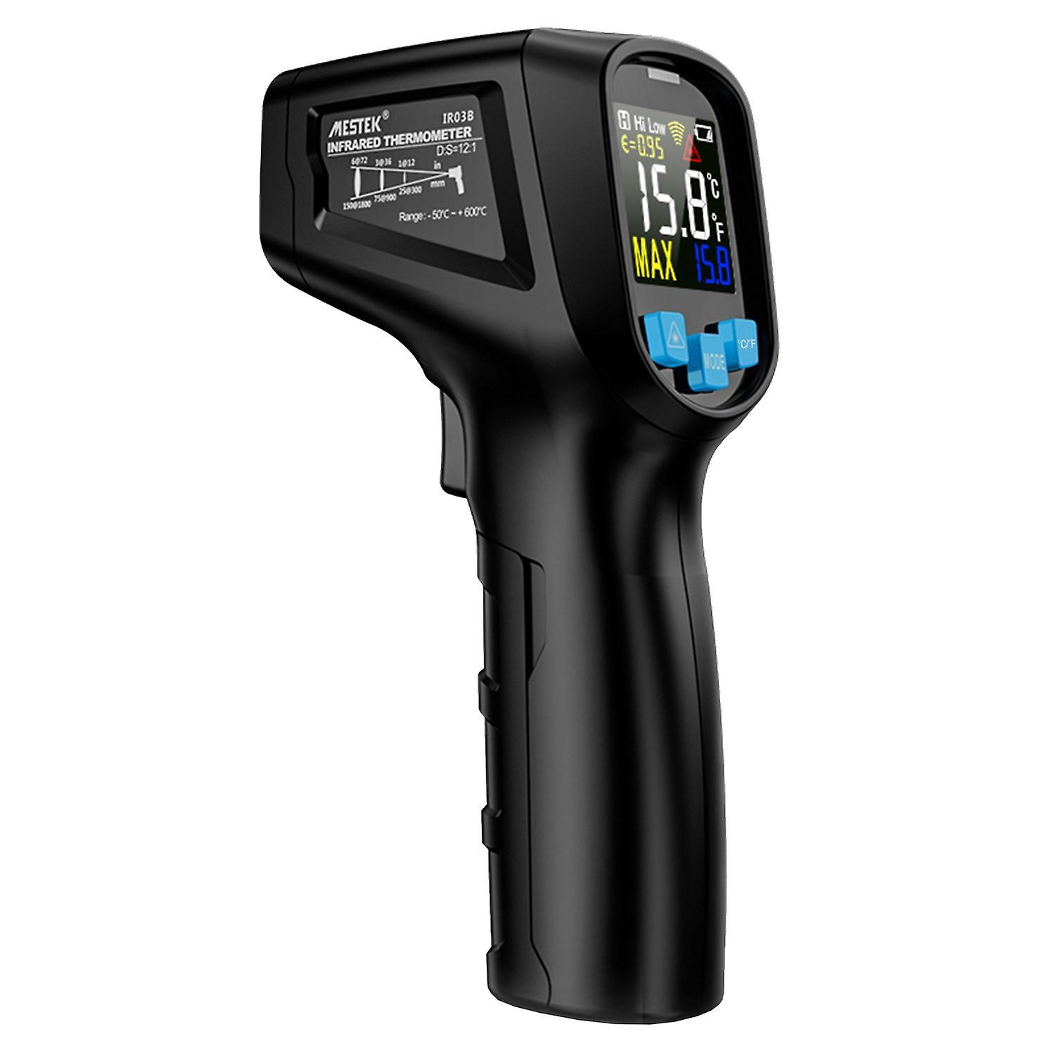 Mestek Berührungsloses Digitales Infrarot-thermometer Mit Lcd-anzeige -50400℃ Für Industrielle Temperaturmessungen