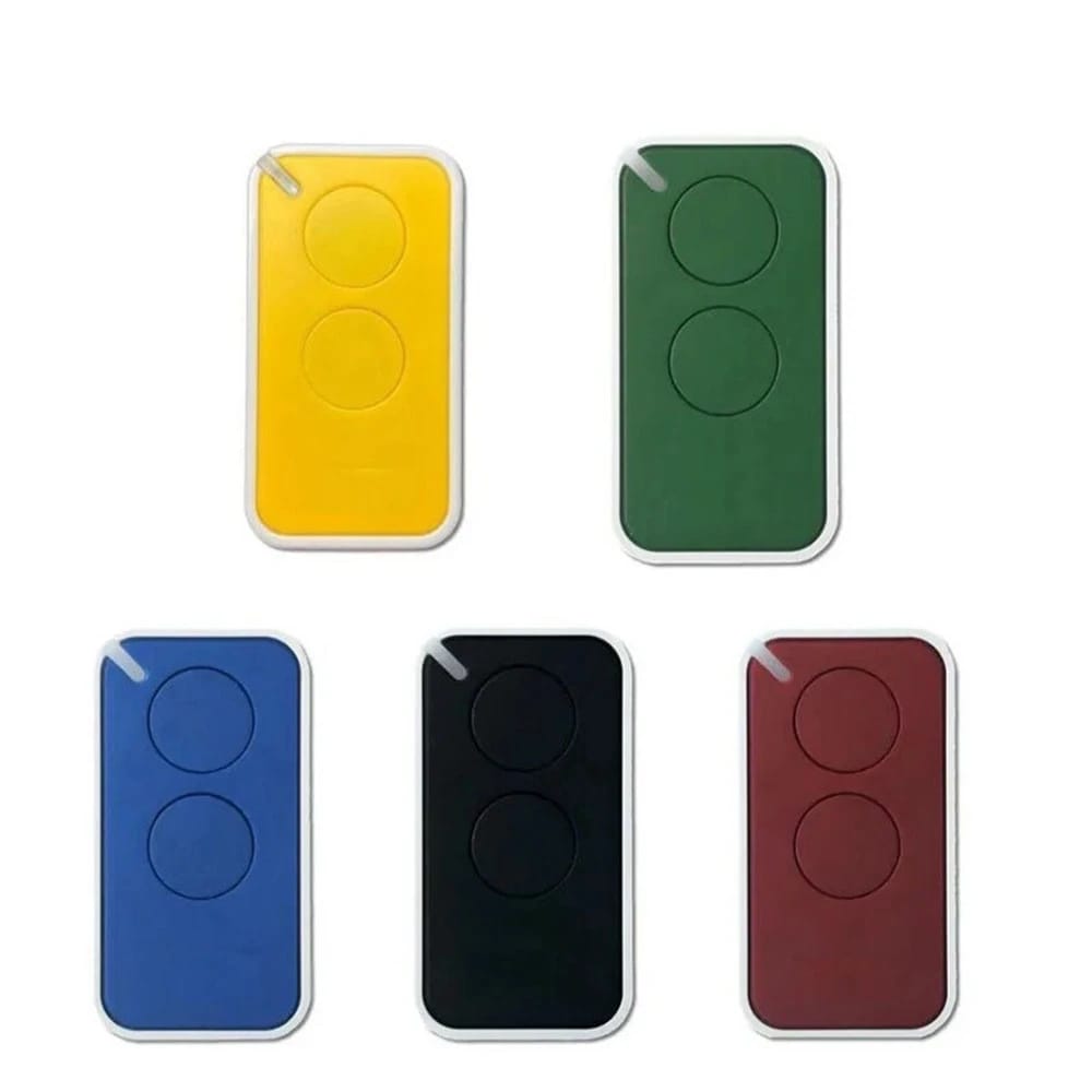Came Top432na Ev 433,92 Mhz Rolling Code Universal-fernbedienungen Doorhan Style Nice – Drahtlose Sender Für Garage Und Tor, 5 Stück, Gelb, Schwarz, Grün, Rot, Blau