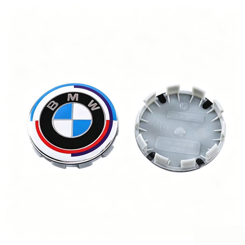 Satz Mit 4 Radnabenkappen (68 Mm) Für 1er, 3er, 5er, 7er, X1, X3, X4, X5 Und X6, Jubiläumsedition, Mehrfarbig