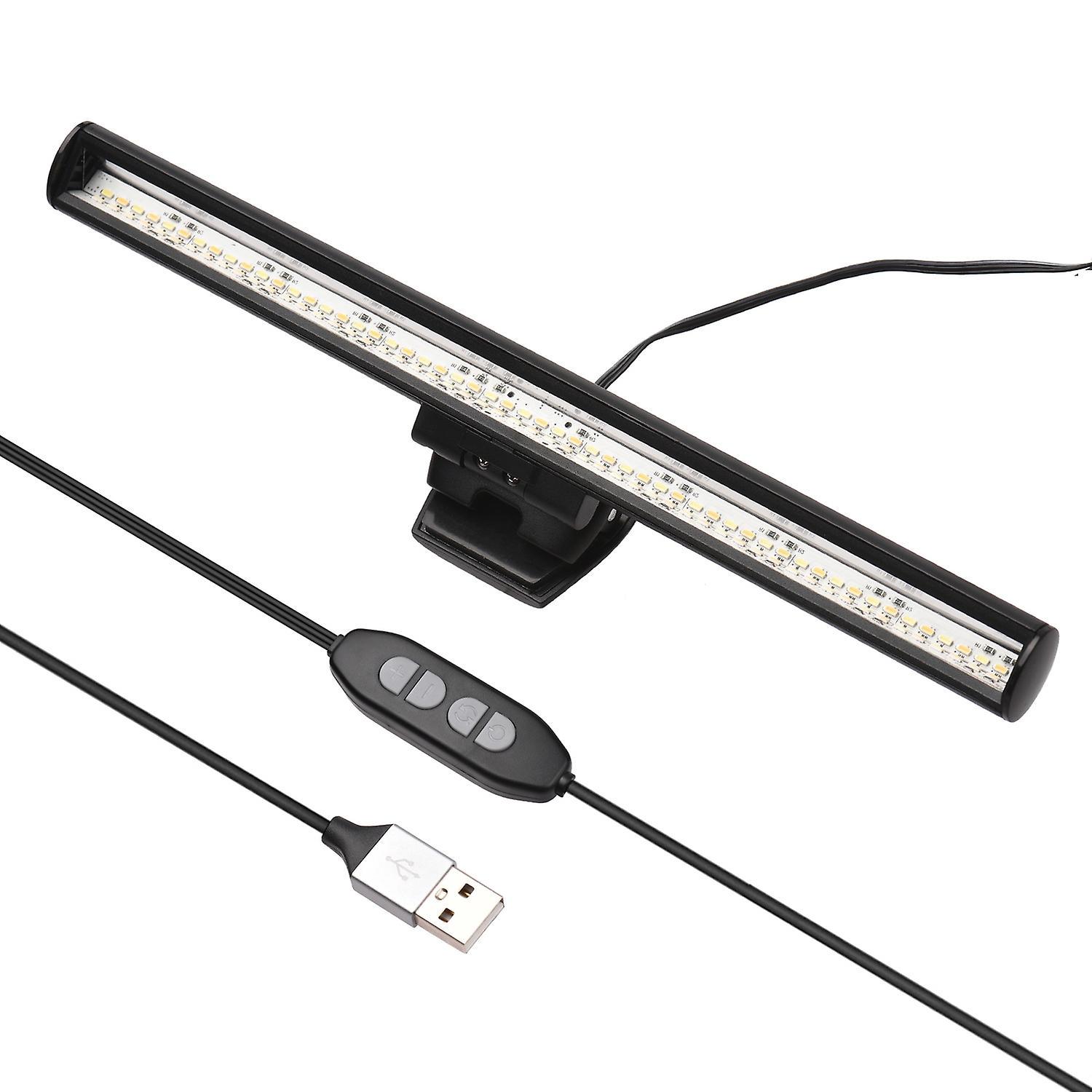 26 Cm Bildschirmleuchte Mit Lesefunktion Und Zweifarbiger Farbtemperatur (2800 K–6500 K), 10 Helligkeitsstufen