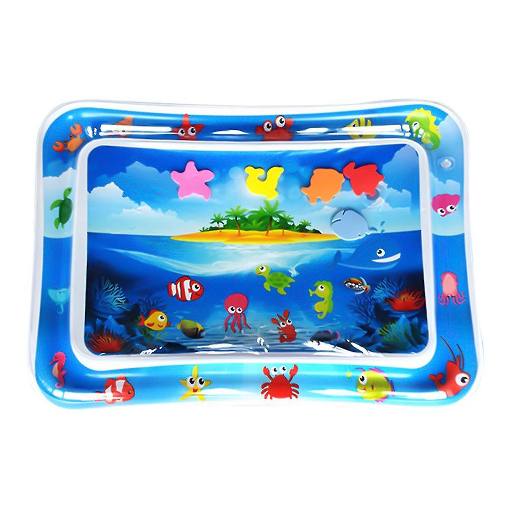 Bauchlage-wassermatte Für Babys Und Kleinkinder, Aufblasbare Pvc-wasserspielmatte Für Jungen Und Mädchen, Lustiges Spielparadies