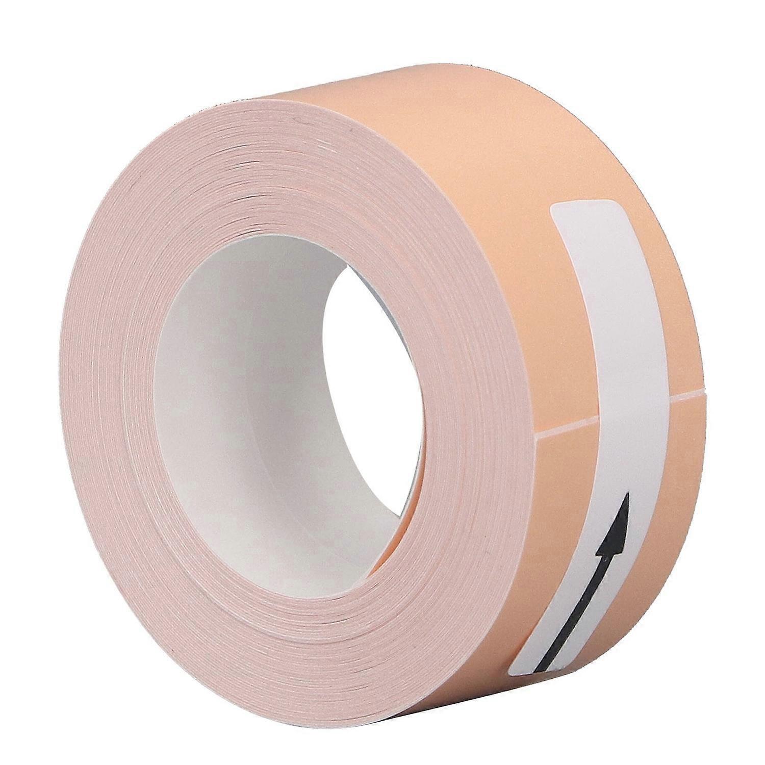 Thermopapierrolle, Orange, 15 Mm X 4,3 M, Tintenloses Druckpapier Mit Rückseitiger Klebefläche Für Etiketten