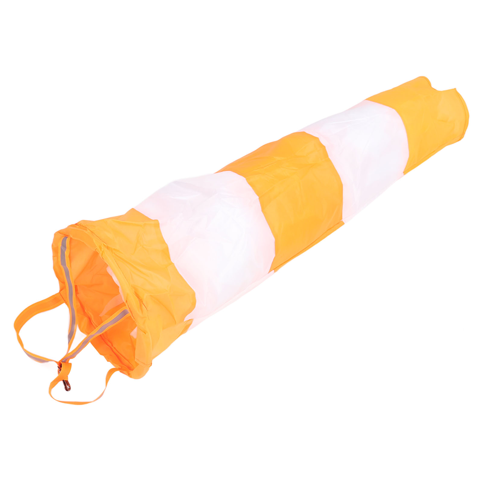 Windsack Zur Windrichtungsmessung, Orangefarbener Polyesterbeutel, 80 Cm, Für Den Außenbereich, Flughafen, Fluoreszierend