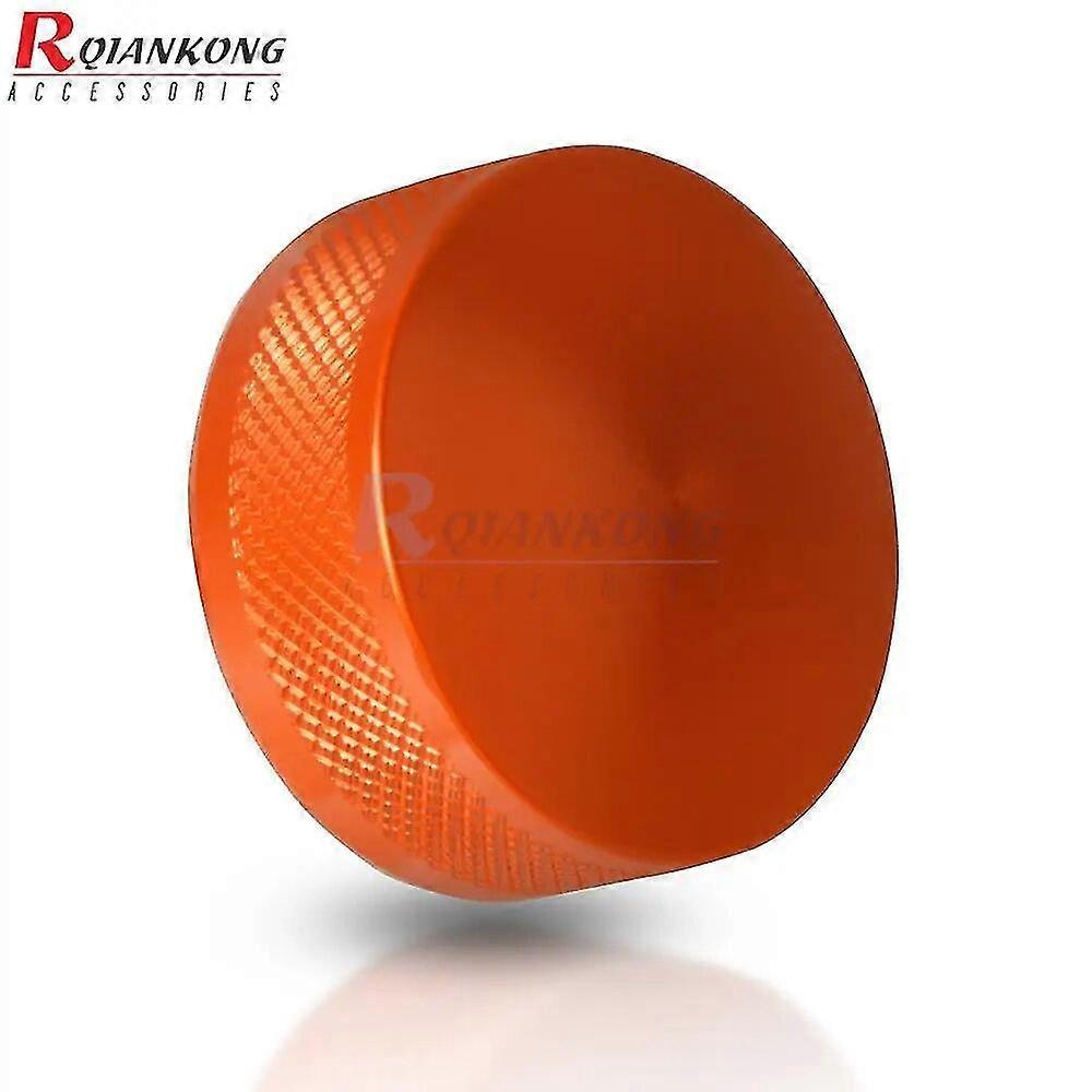 Für 790 Adventure, 790 Adventure R/s, 790 Adv (2019, 2020, 2022, Ab 2022): Cnc-gefräster Wassertankdeckel Aus Aluminium – Orange
