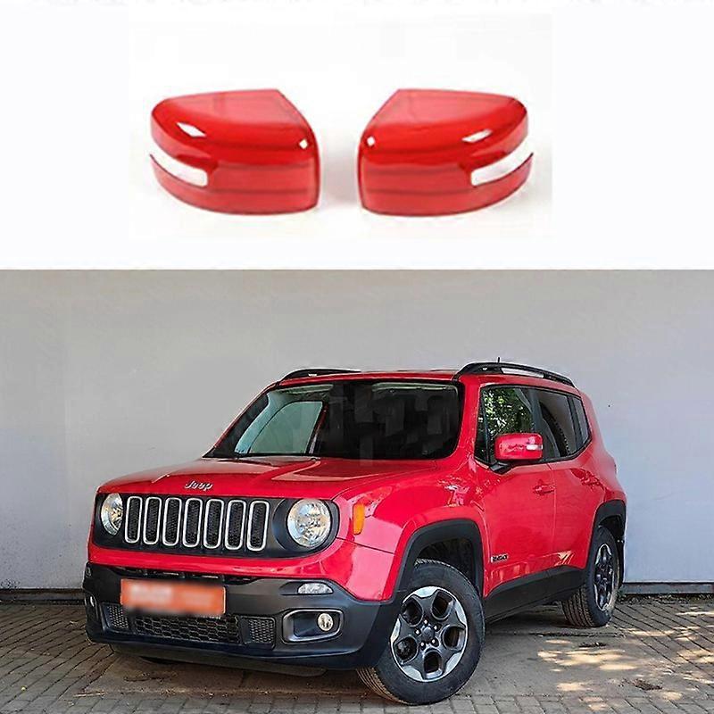 Passend Für Jeep Renegade Modelle 15-17: Austausch Des Rückspiegelgehäuses (orange, Paar)