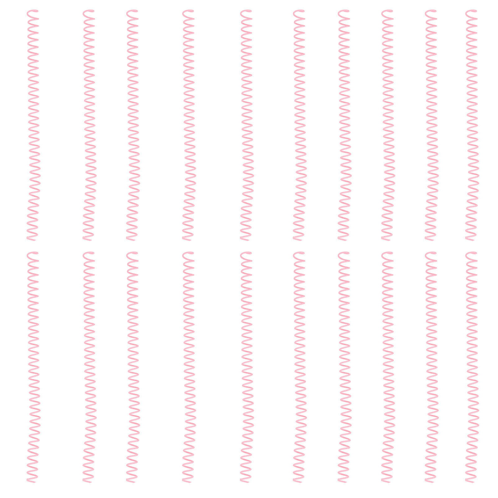20 Spiralbindungen, 30 Blatt, Abs-kunststoff, Spiralbindungen Für Bürobedarf, Rosa