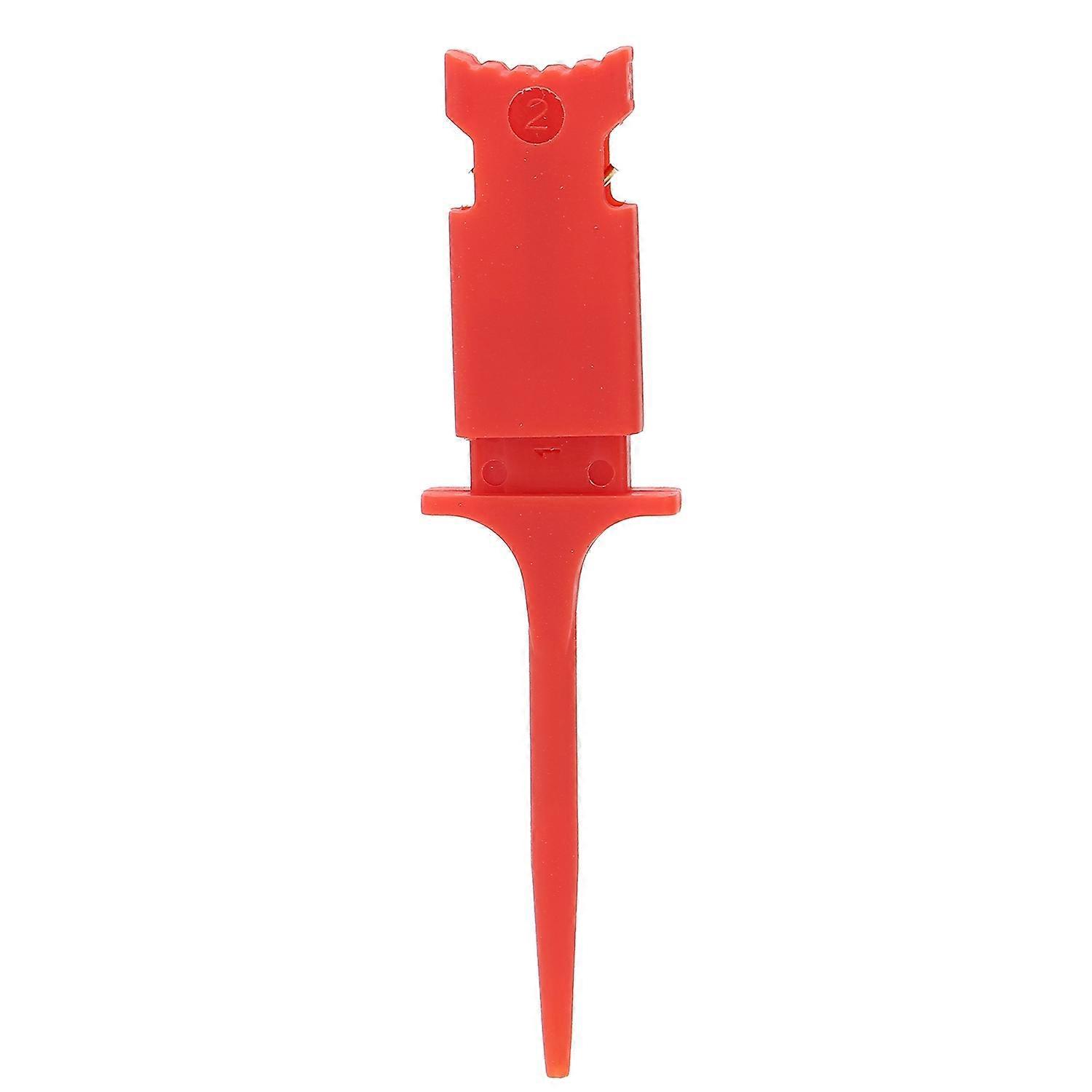 Testhaken Mini Ic-testclip Pa Für Elektronik-experimente, Reparatur Und Wartung (rot)