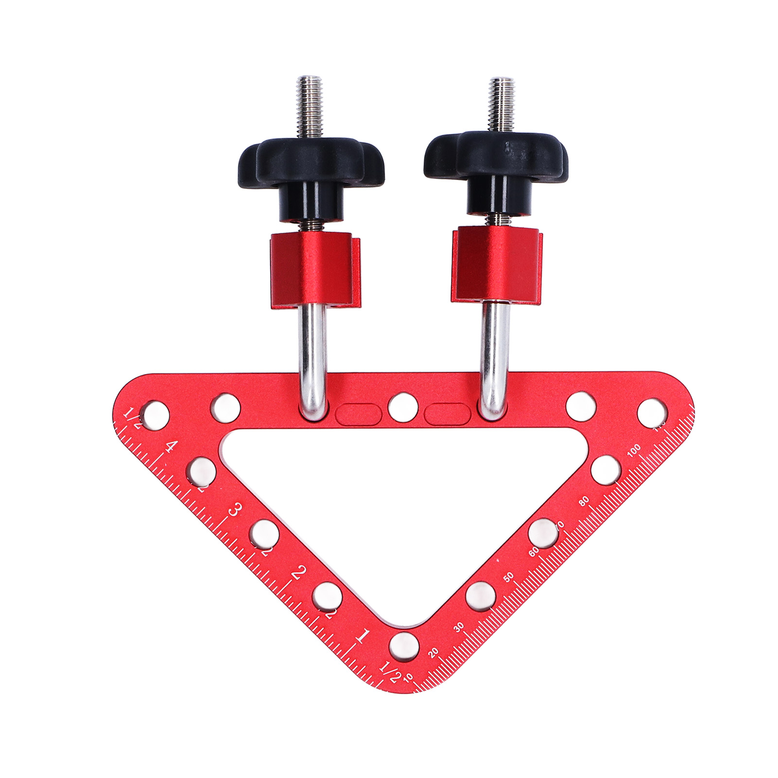 Positionierwinkel, Rechtwinklige Klemmen Aus Aluminiumlegierung, 45°, 90°, Zoll, Metrisch, 10–120 Mm