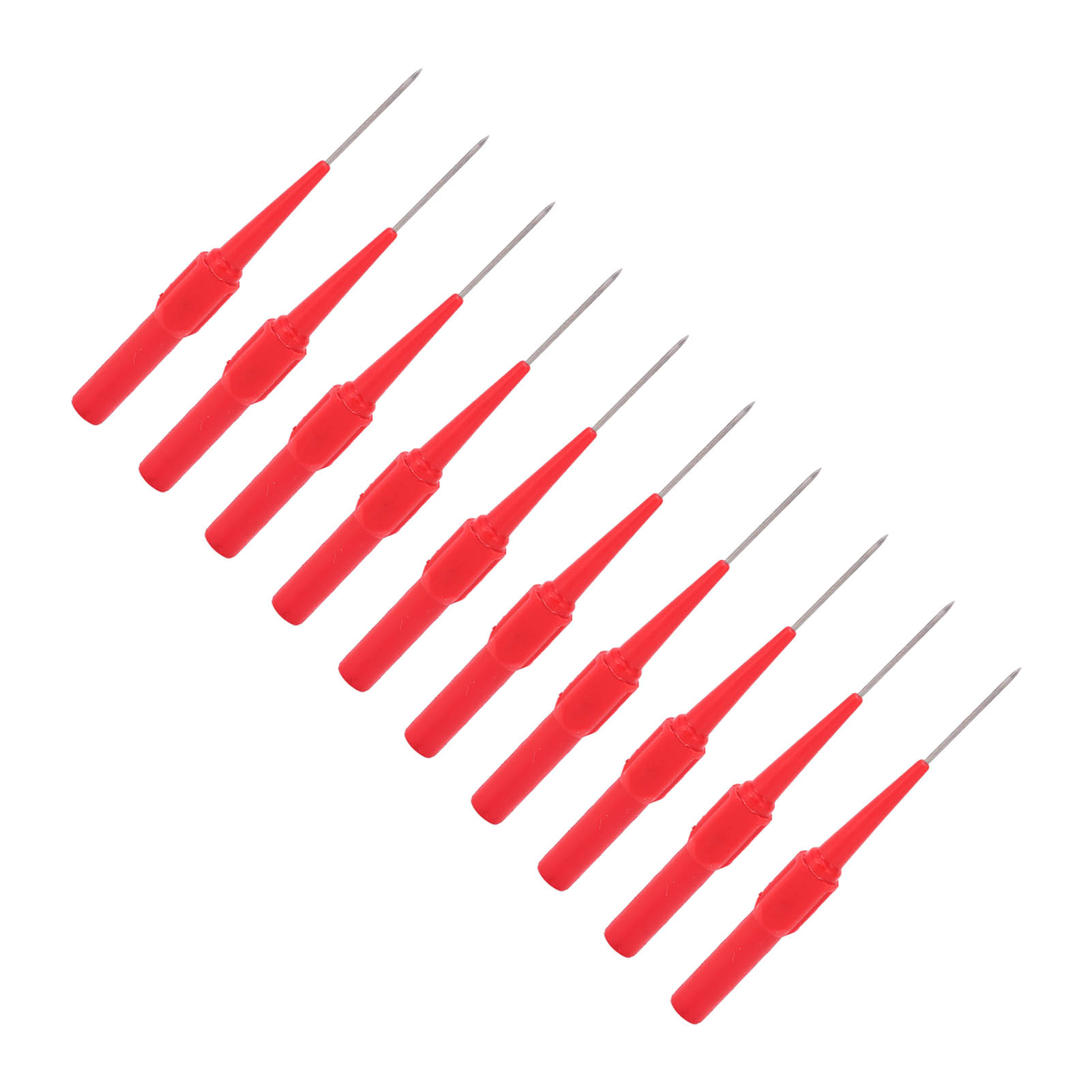 10 Stück 1 Mm Stiftspitze, Durchstoßfreier Kabelprüfer, 4,0 Mm Klinkenstecker, Kfz-teile-steckverbinder 26.010, Rot