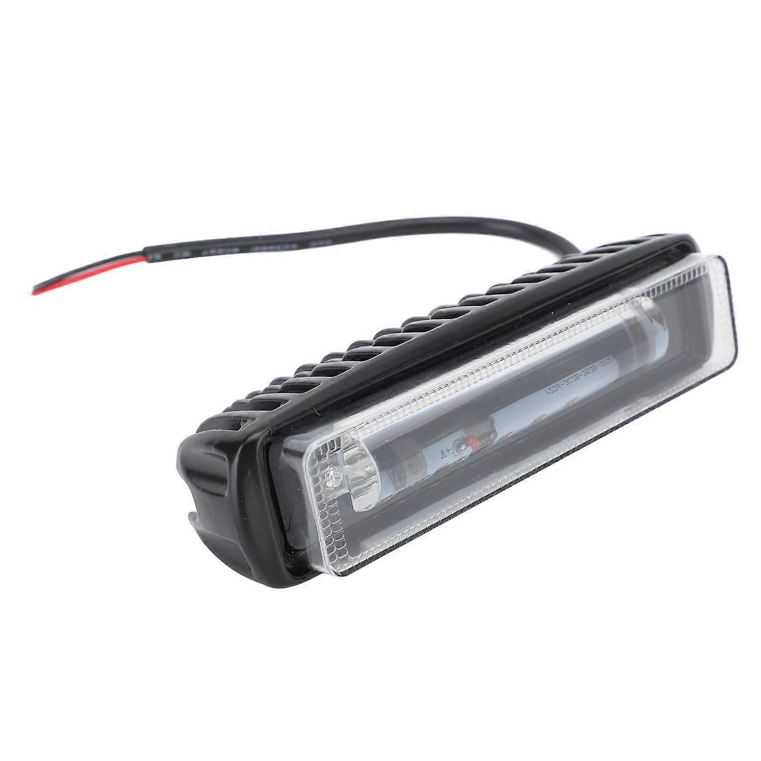 Led-sicherheitsleuchte Für Gabelstapler, Rot, Aluminiumlegierung, Dc 12 Bis 80 V, Seitenbereichsleuchte Für Lkw-lagerhallen Und Baustellen