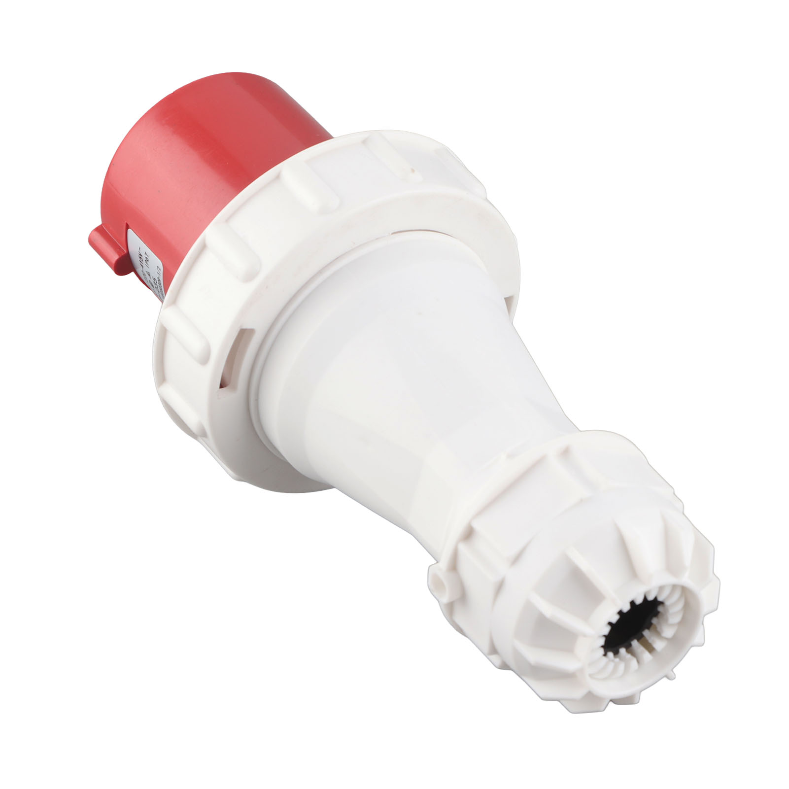 Industrielle Cee-buchse, Luftfahrtanschluss, Ip67 Wasserdicht, 5-polig, 63 A, 220–415 V, Rot, Für Den Außenbereich