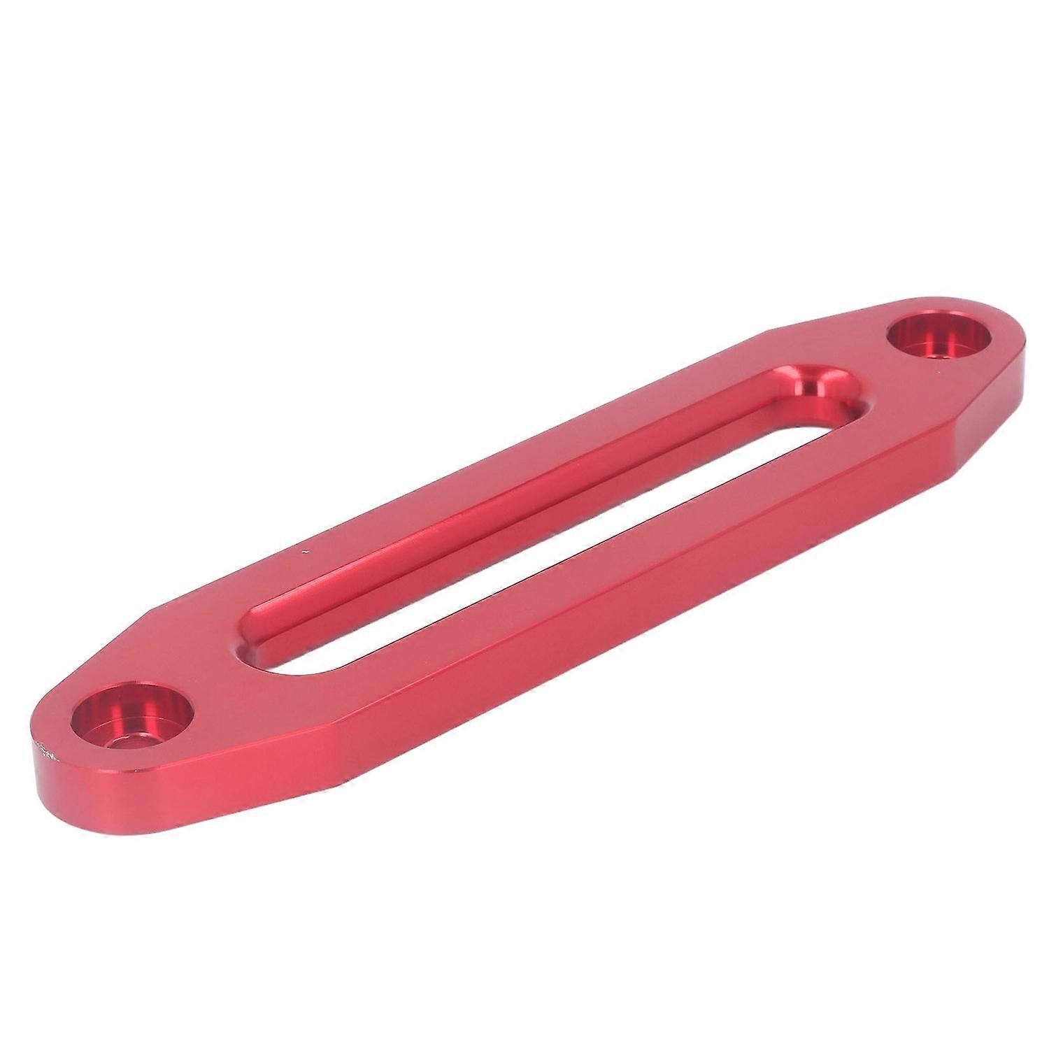 Hawse Fairlead 10 Zoll 12000lb Aluminium Billet Eloxierte Seilwindenführung Für Atv Utv Synthetikseil