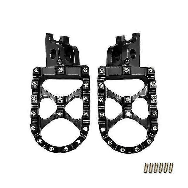 Cnc-gefräste Motorrad-fußrasten Für Honda Cr 125, 250, 150r, Cr250r, Crf 150r, 250r, 450r, 250, 450 X, Rx, Lm (2002–2023) – Schwarz