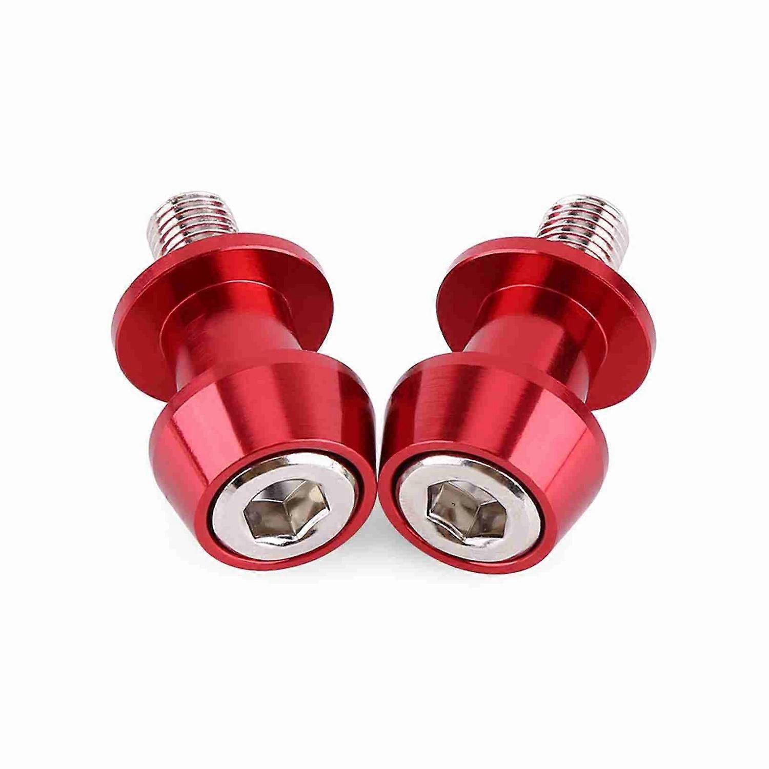 Motorrad-cnc-gefräste Schwingarm-spulengleiter Aus Aluminiumlegierung, Schwingarm-spulenhalterung (8 Mm, Rot)