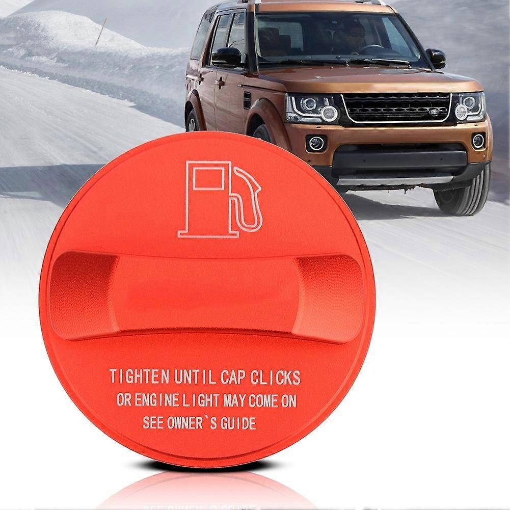 Rote Diesel-tankdeckel-zierleiste Aus Aluminiumlegierung, Passend Für Land Rover