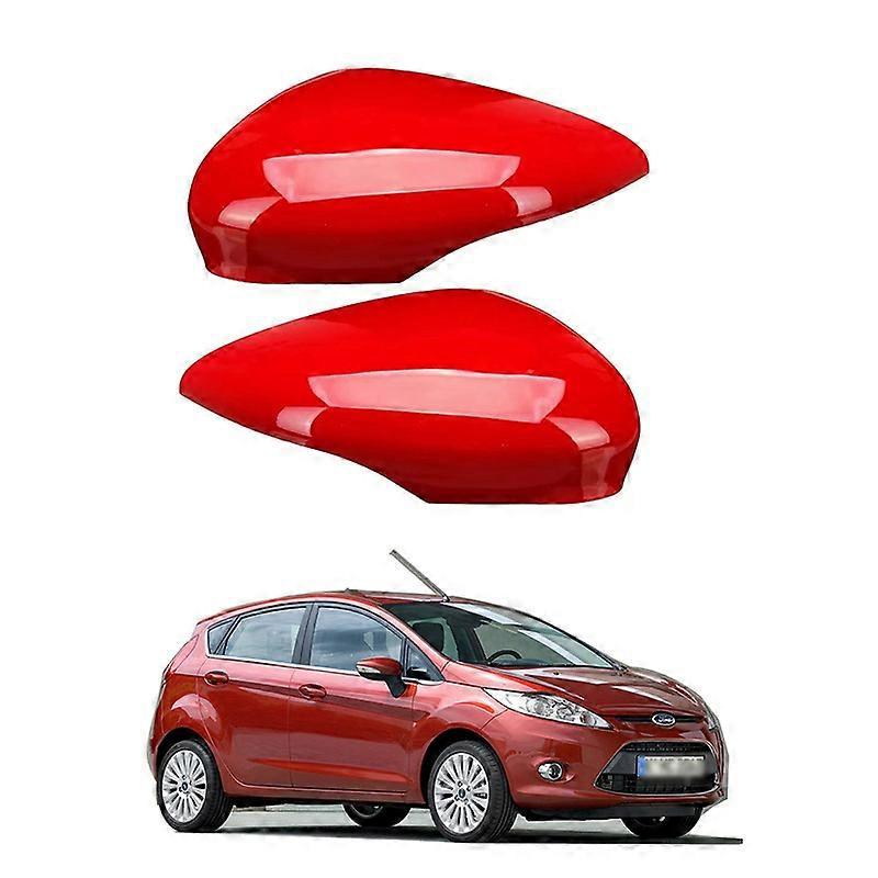 Rückspiegelabdeckung Für Ford Fiesta Mk7 (baujahre 2008–2017) – Rot, Rechts