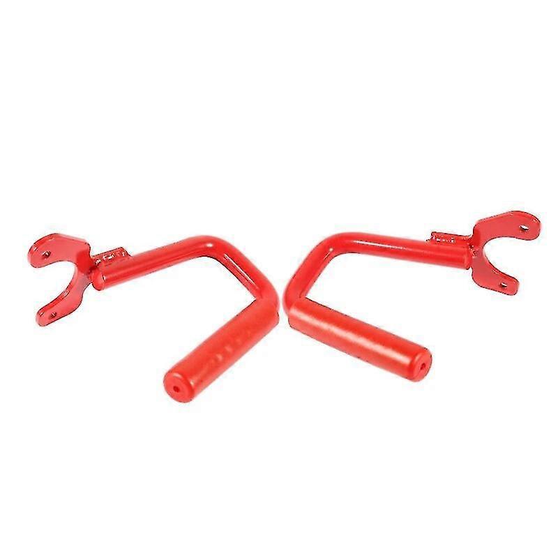 Stück Vordere Haltegriffe, Griffstangen Aus Robustem Stahl, Sicherheitsgriffe Mit Armlehnen, Passend Für Jeep Wrangler Tj (1997–2006) – Rot