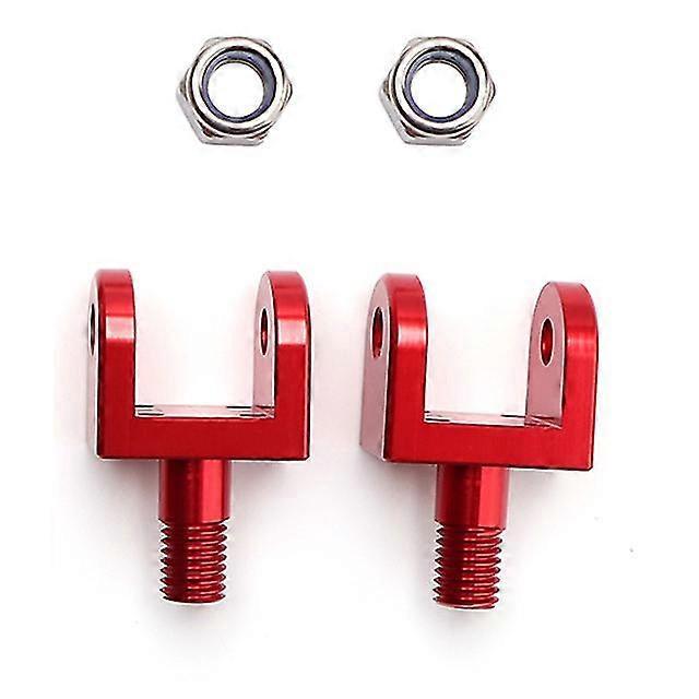 Motorrad-pedalhalterung Aus 7075 Aluminiumlegierung Für Elektrische Geländefahrzeuge, Passend Für Segway/surron Pedal-kit – Rote Halterung
