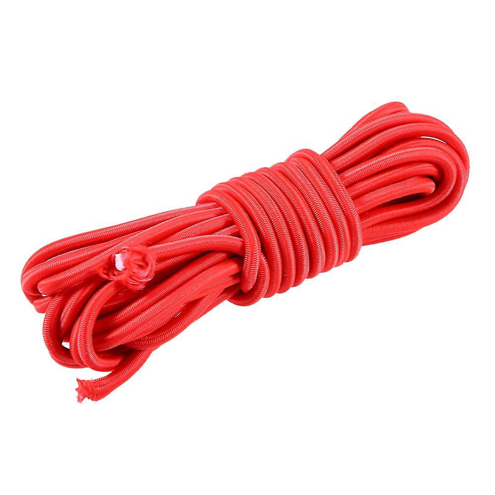 5 Meter 4 Mm/5 Mm Bungee-seil Für Kajak Und Boot – 4 Mm – Rot