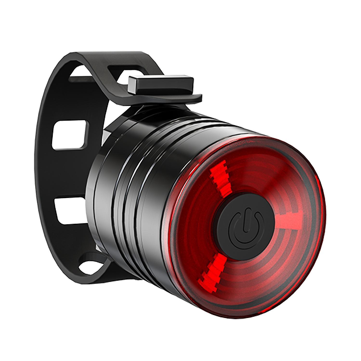 Fahrrad-frontlicht, Wasserdichtes Fahrrad-rücklicht, Lenkerlicht Vorne Und Hinten, L-1pc-rot
