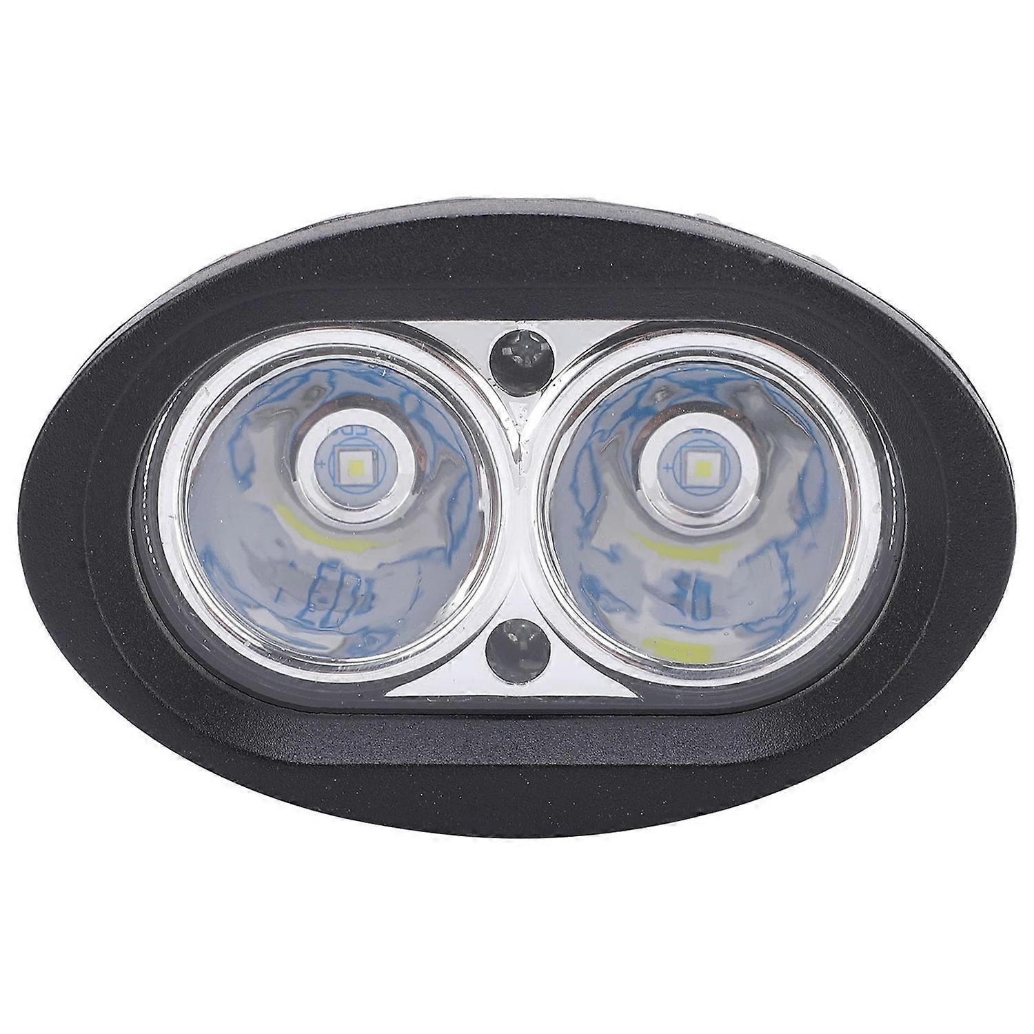 4-zoll-led-doppelscheinwerfer (20 W) Mit Nebelscheinwerferfunktion Für Auto, Lkw, Atv, Boot Und Motorrad, Schwarz