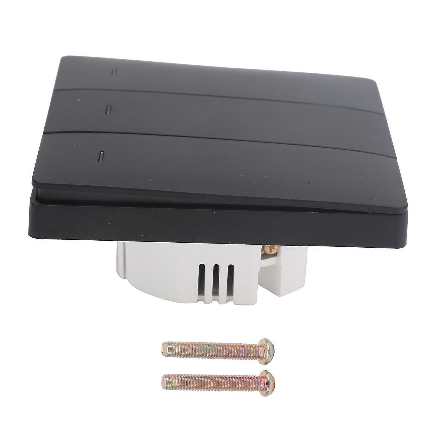 Intelligenter Wlan-fernbedienungscontroller Smart Switch Schwarz, 600 W, Wechselstrom 100–240 V, 10 A