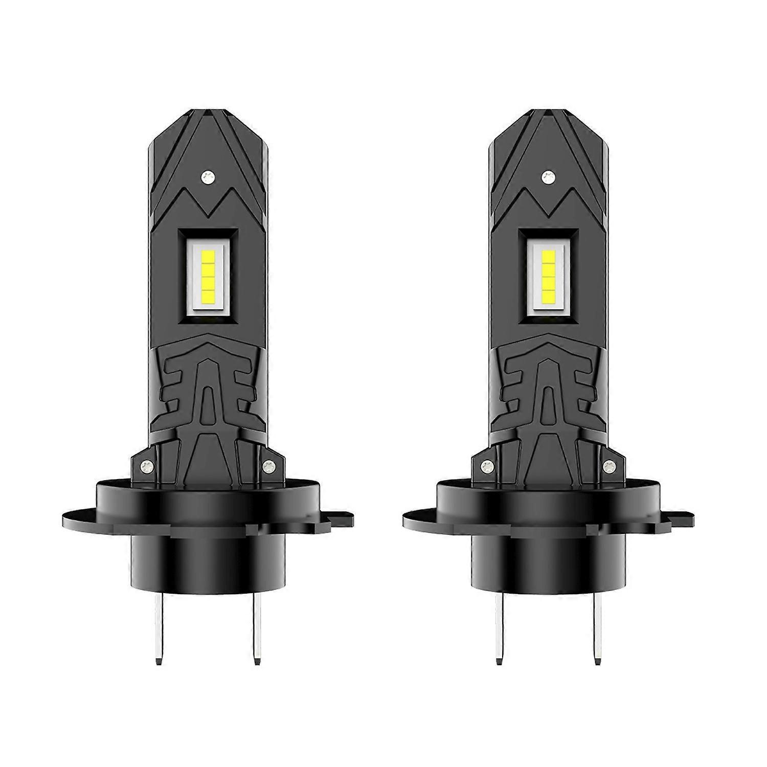 16000 Lm Led-lampen, 6500 K Weißes Licht, 360°-beleuchtung, Scheinwerferlampen, Schwarz