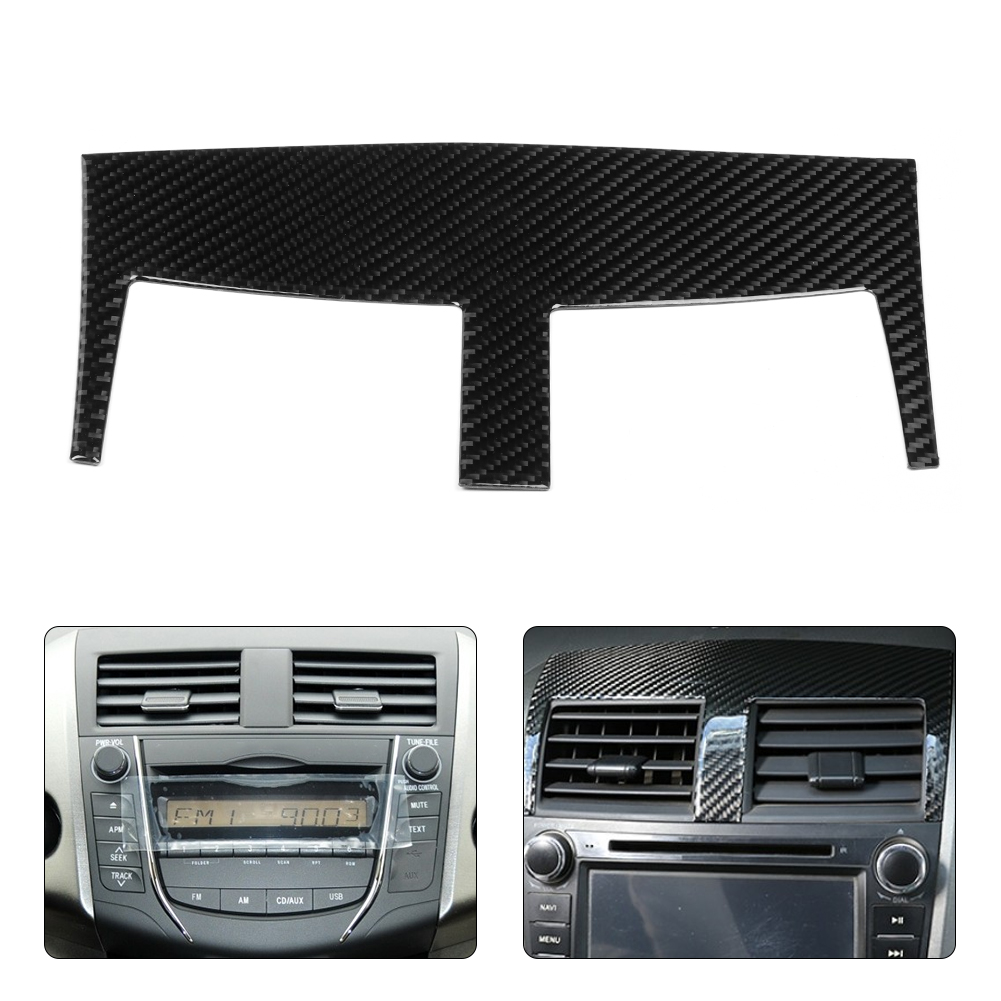 Dekoraufkleber Für Die Lüftungsdüsen Der Mittelkonsole Aus Kohlefaser, Passend Für Toyota Rav4 2006-2012