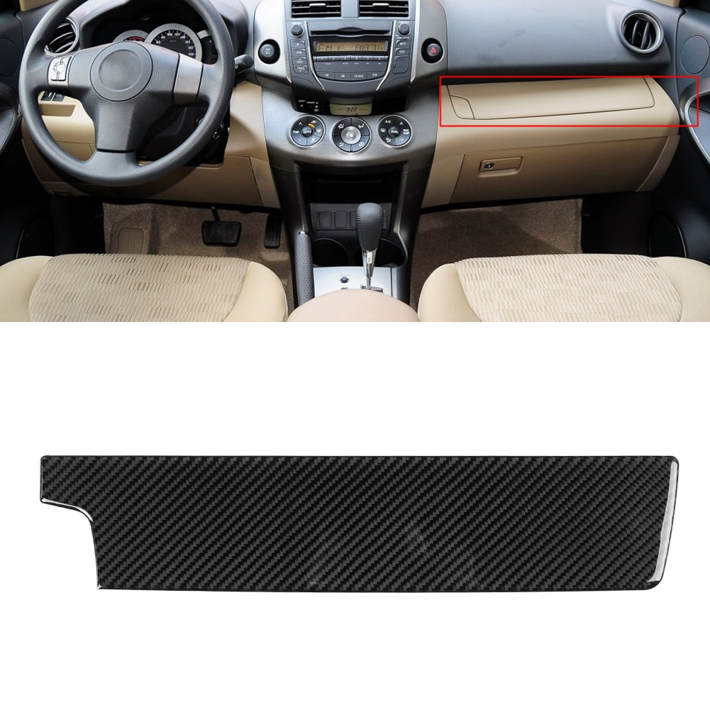 Mittelkonsolen-zierblende Aus Kohlefaser, Passend Für Toyota Rav4 2006-2012