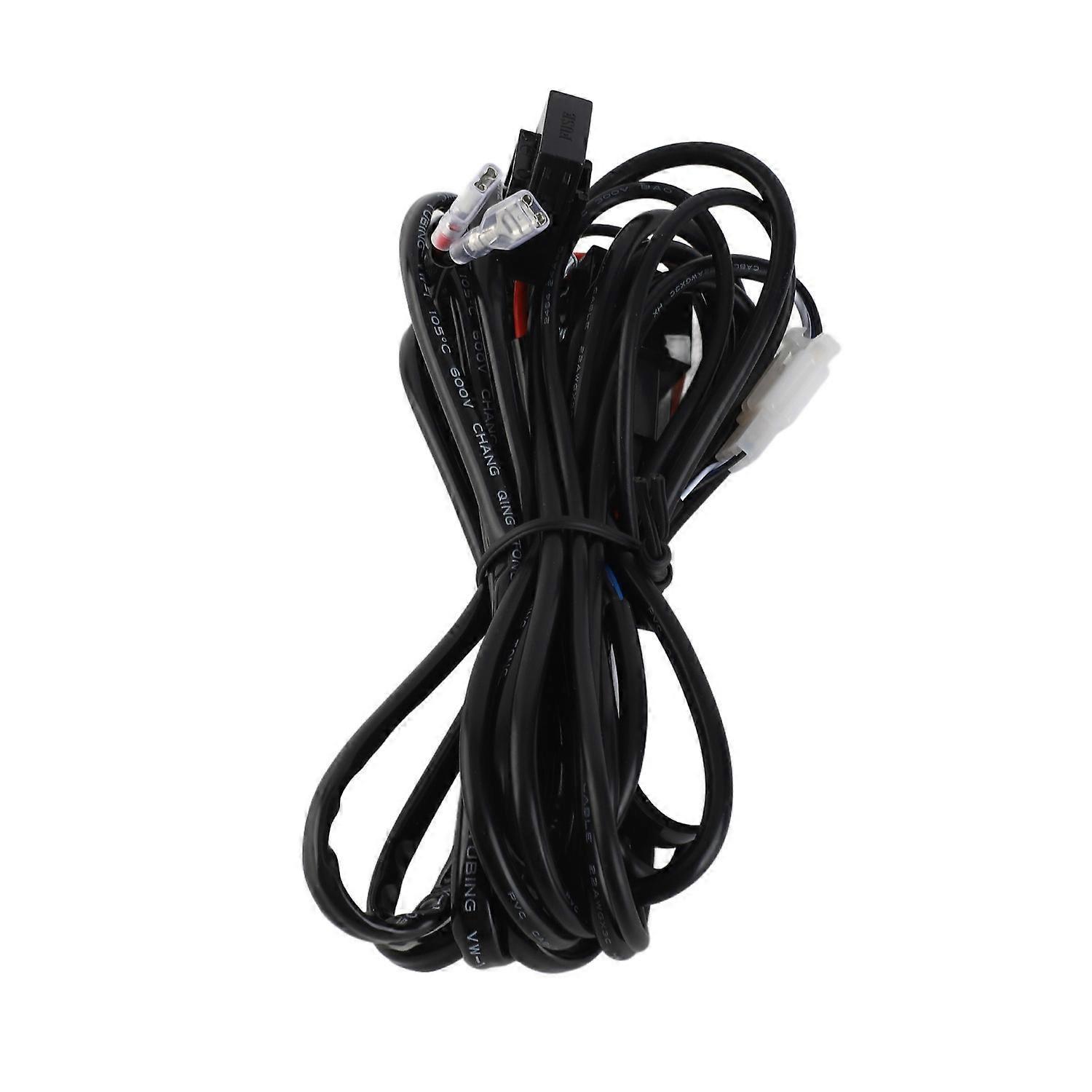 Led-lichtleisten-kabelbaum-set 300w 16 Awg Universal-led-kabelbaum Mit 12v 40a Relais Ein/aus