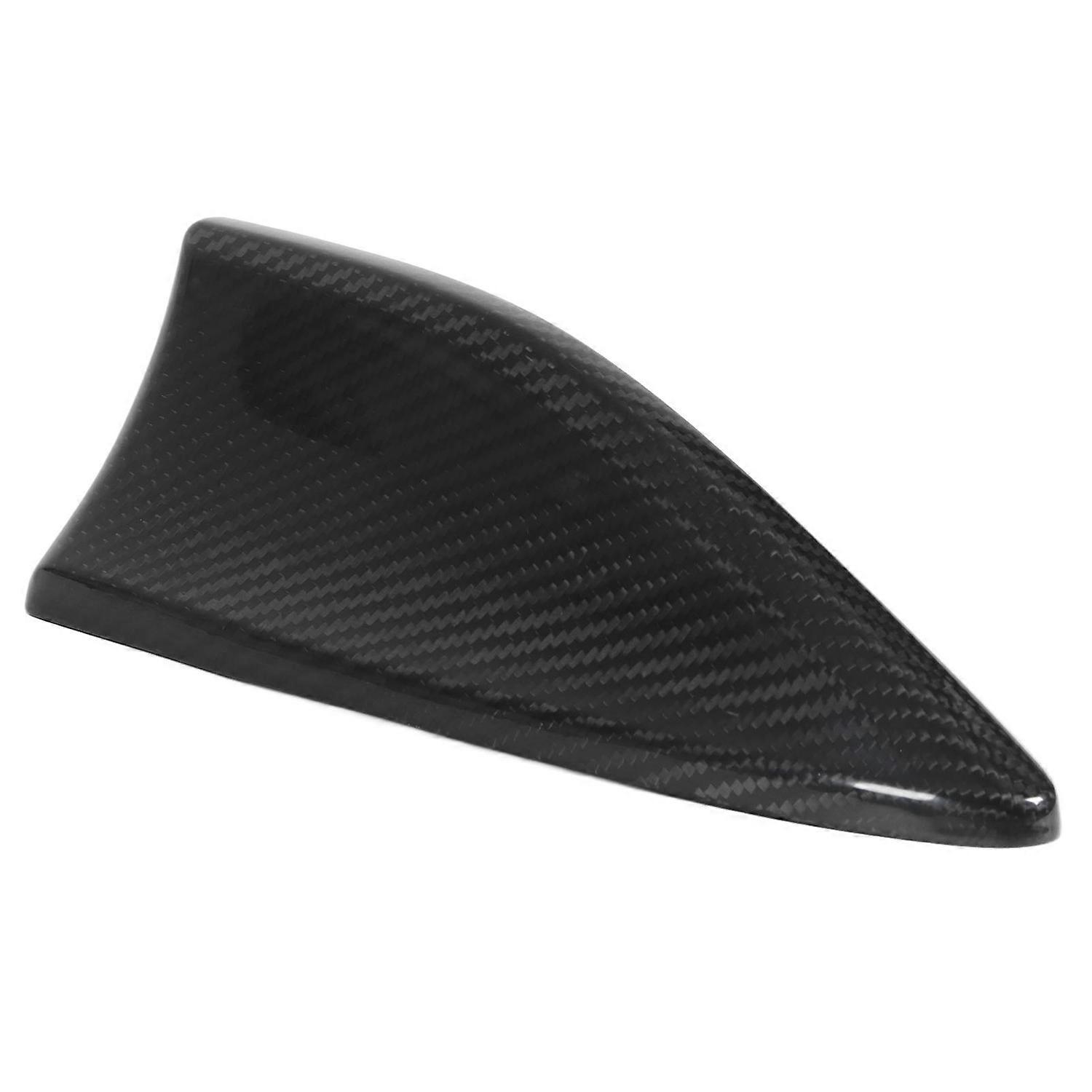 Haifischflossen-antennenabdeckung, Schwarz, Selbstklebend, Carbonfaser-dekor, Antennenabdeckung Als Ersatz Für Gr