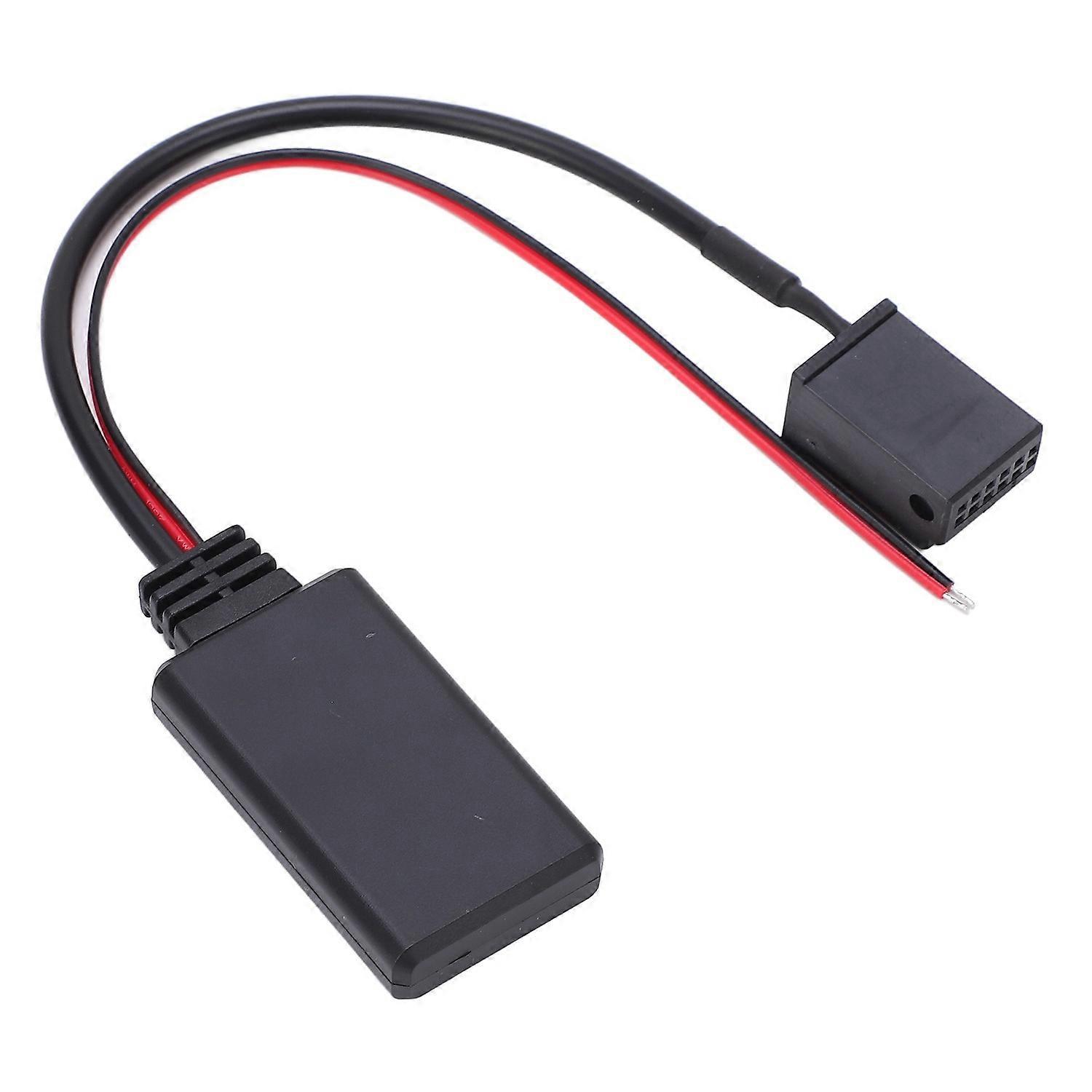 23 Cm Bluetooth Aux In Adaptermodul 12-polig, Kabellos, Schwarz, Ersatz Für Opel Agila Cd 70 Navigation