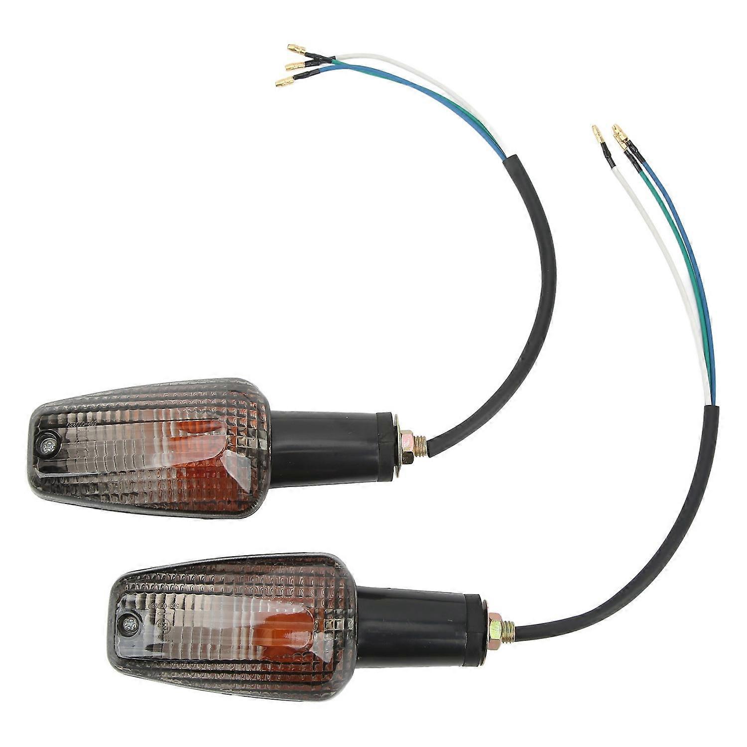 Stück Motorrad-blinker, Wasserdicht, Superhell, Für Cb400, Cbr929rr, Cbr954rr, Cbr600f4i, Schwarz