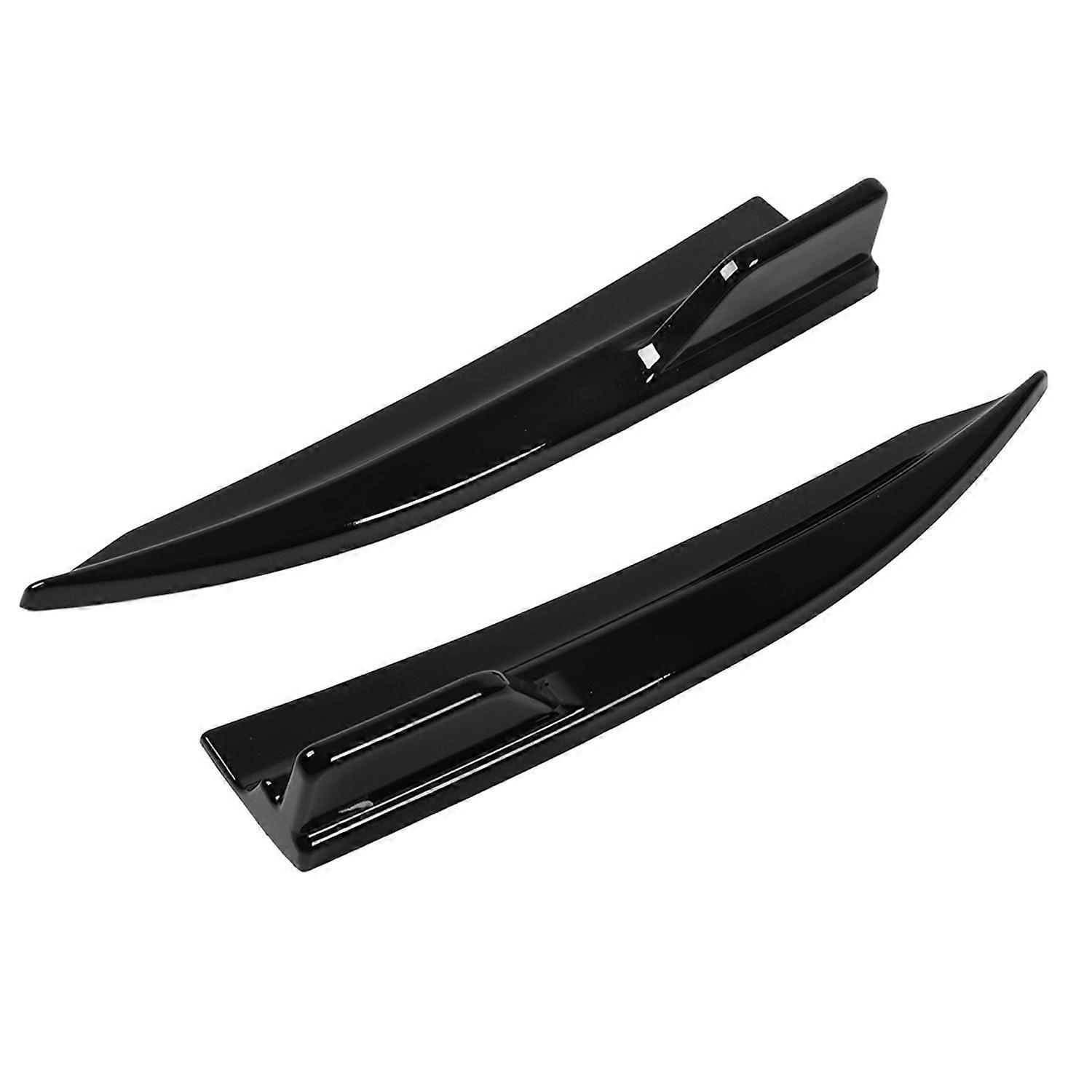 2-teiliges Hecksplitter-lippenspoiler-set, Glänzend Schwarz, Links/rechts, Stoßstangendiffusor-splitter-kit Für 3er G2