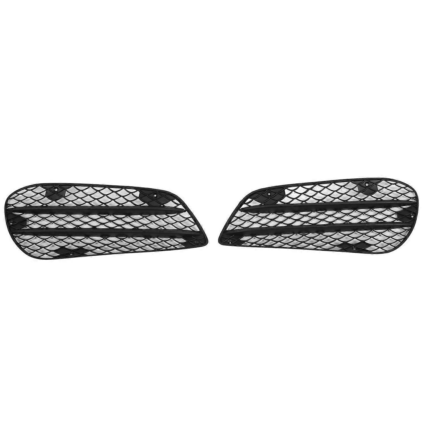 1 Paar Schwarze Nebelscheinwerfergitter Für Die Vordere Stoßstange (links/rechts) Als Ersatz Für Mercedes-benz E-klasse W212 Amglin