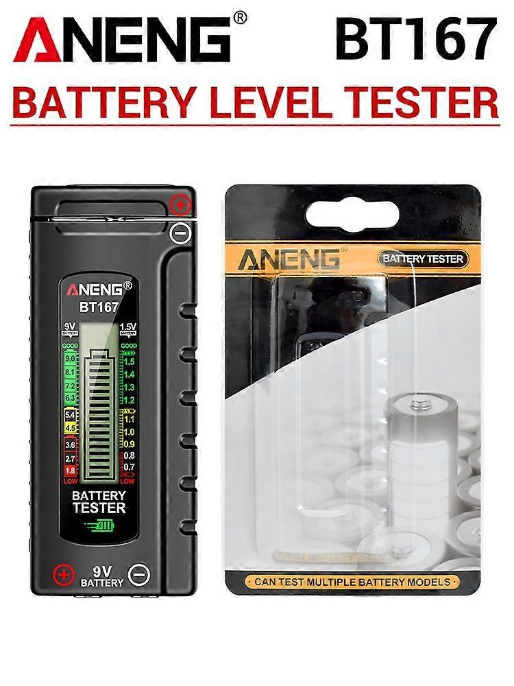 Batterietester, Batteriedetektor, Batteriestandsanzeige, Einfache Druck- Und Zugbedienung, Batterieerkennung Mit Digitaler Anzeige