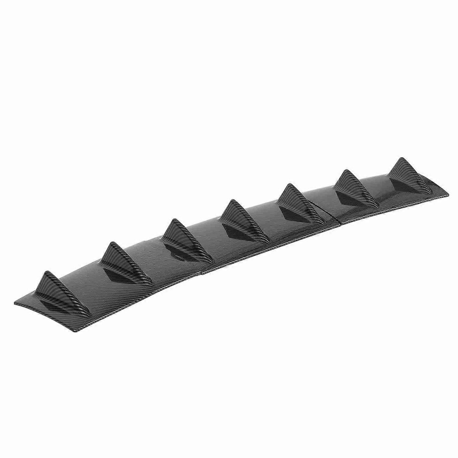 Stück Universeller Schwarzer Heckspoiler Mit Haifischflossenform Für Chassis-diffusoren