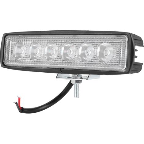 6 Led 18 W Superheller Auto-arbeitsscheinwerfer Mit Flutlicht Für Suv, Motorrad Und Boot
